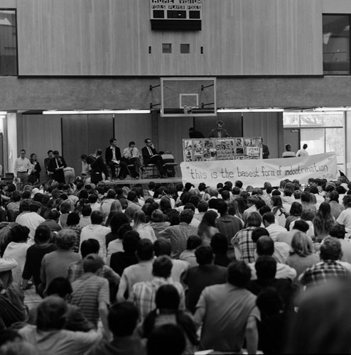 Strike assembly, UC San Diego