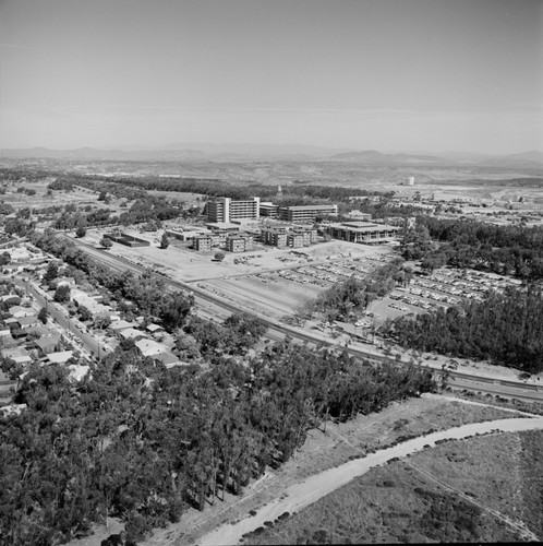 Aerial view of Revelle College (looking northeast), UC San Diego