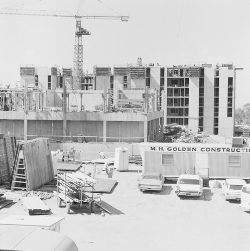 Construction on UC San Diego campus
