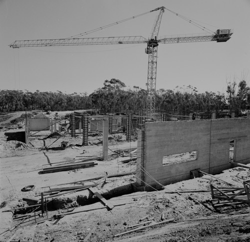 Muir College campus construction, UC San Diego