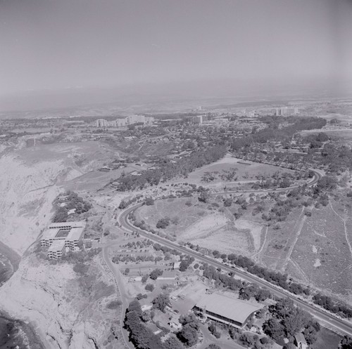 Aerial view of Scripps Institution of Oceanography and UC San Diego