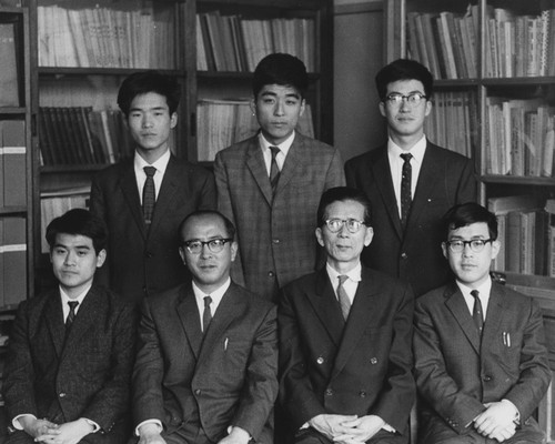 Faculty and staff of the Tokyo University of Fisheries, Japan