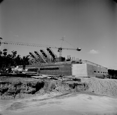 Construction on UC San Diego campus