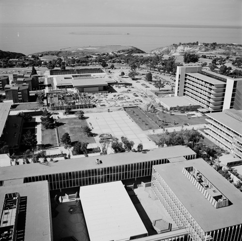 Aerial view of Revelle College, UC San Diego