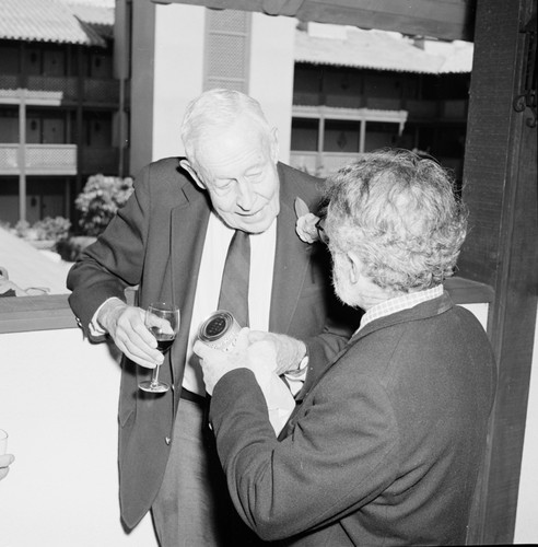 Roger Revelle at his 80th birthday party