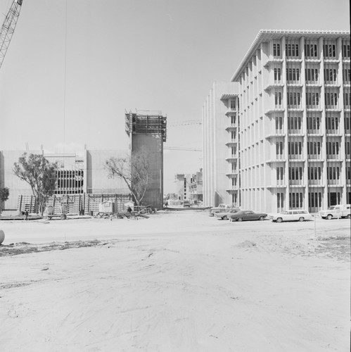 Construction on UC San Diego campus