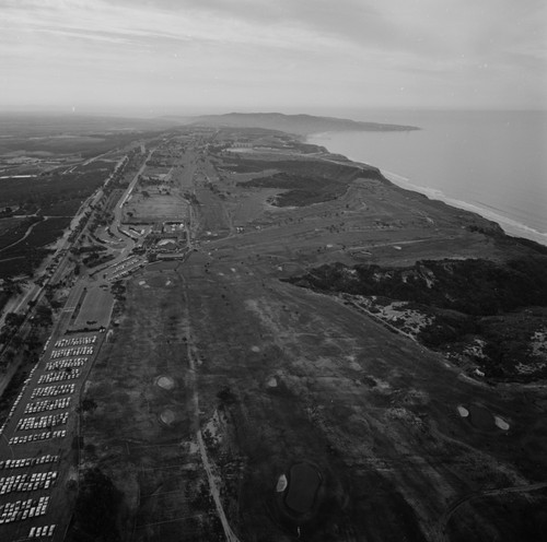 Aerial view of Torrey Pines Golf Course