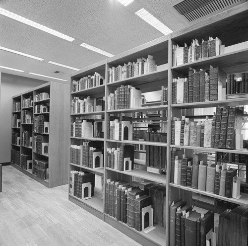 Rare Book stacks, Geisel Library, UC San Diego