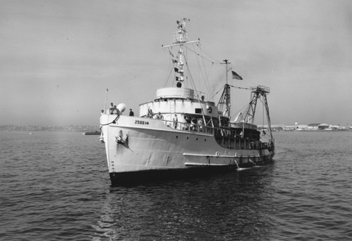 R/V Spencer F. Baird arrival, Transpac Expedition