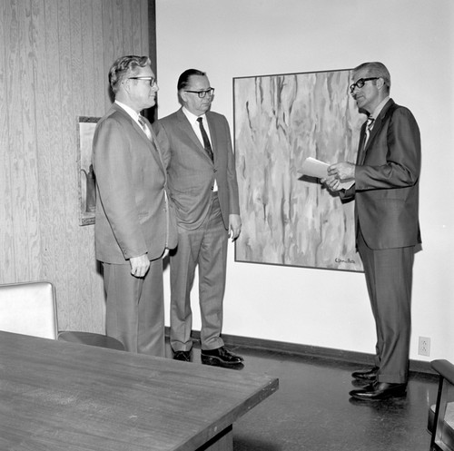 Willis (Wic) Bergeson and others, UC San Diego Purchasing Department office