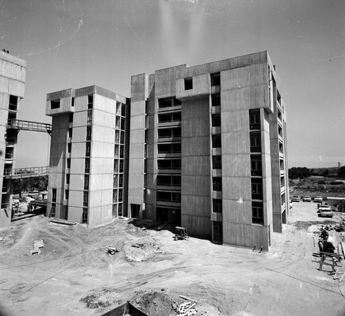 Muir College building construction, UC San Diego