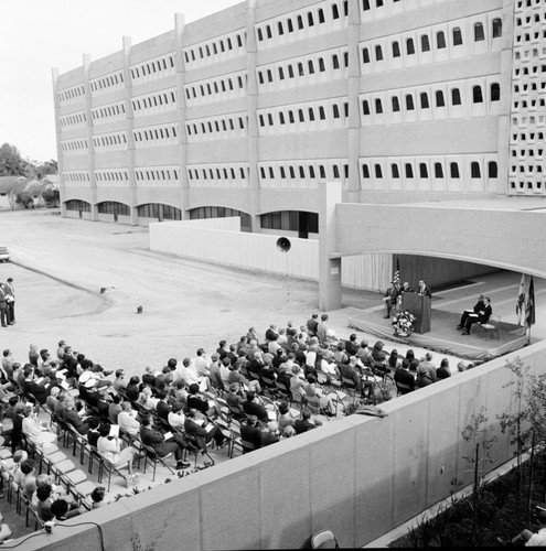 Dedication of Basic Science Building, UC San Diego