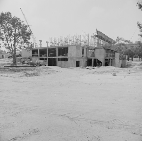 Construction on the campus of UC San Diego