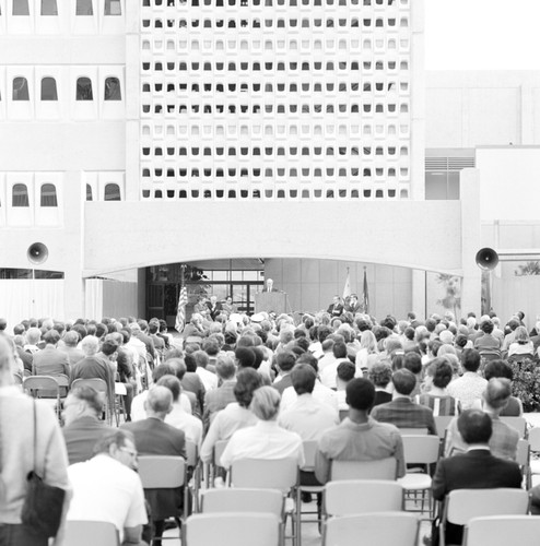 Basic Science Building dedication, UC San Diego