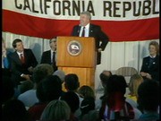 Governor Deukmejian 1986 Reelection campaign Flyaround Tape 8