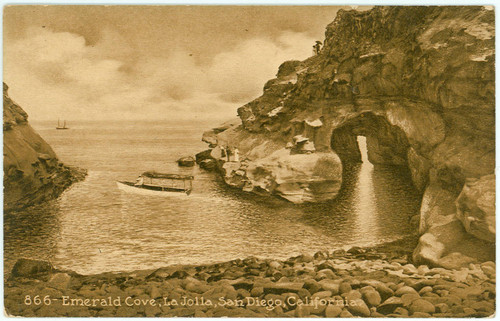 Emerald Cove, La Jolla, San Diego, Cal