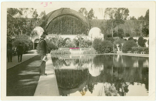 Botanical Building and Lily Pond