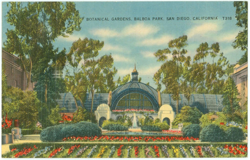 Botanical Building and Lily Pond