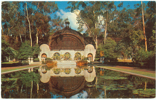 Botanical Building and Lily Pond