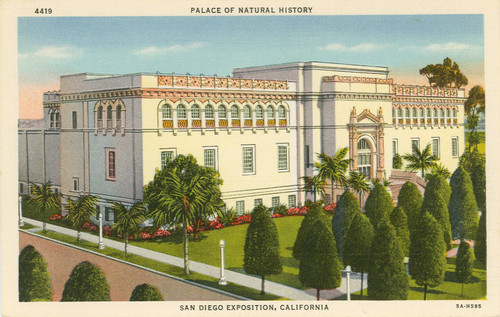 Palace of Natural History, San Diego Exposition, California