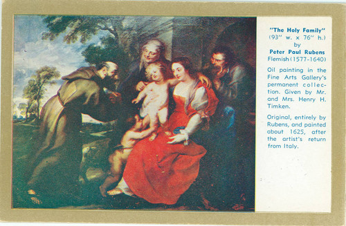Holy Family by Peter Paul Rubens