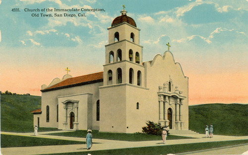 Church of the Immaculate Conception, Old Town, San Diego, Cal