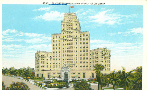 El Cortez Hotel, San Diego, California