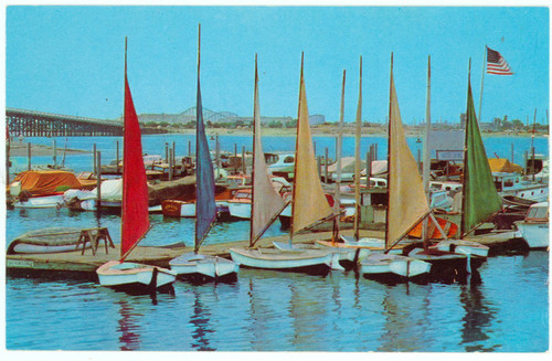 Boats, Mission Bay Park, San Diego, California