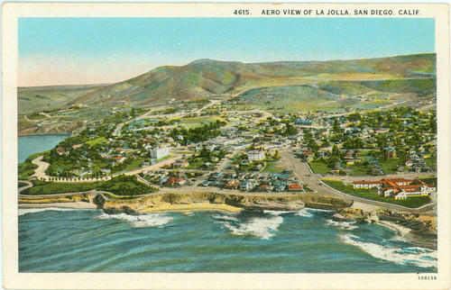 Aero View of La Jolla, California