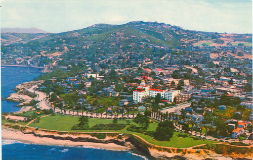 Aerial La Jolla, California