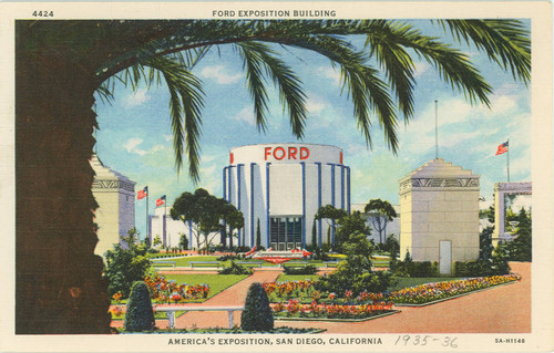Ford Exposition Building, America's Exposition, San Diego, California