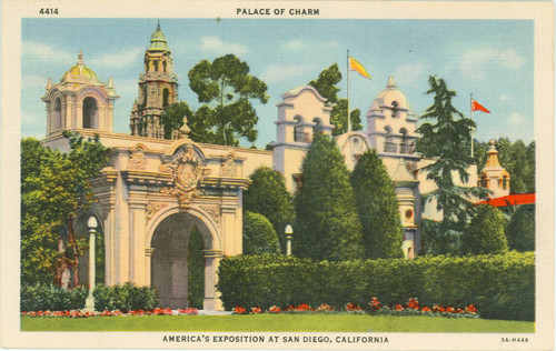 Palace of Charm, America's Exposition at San Diego, California