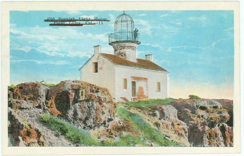 Old Spanish Light House Point Loma, Cal. - 18