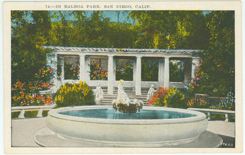 Fountain in Balboa Park