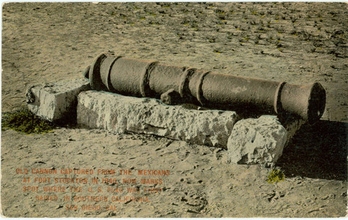 Old Cannon, Old Town, San Diego, California