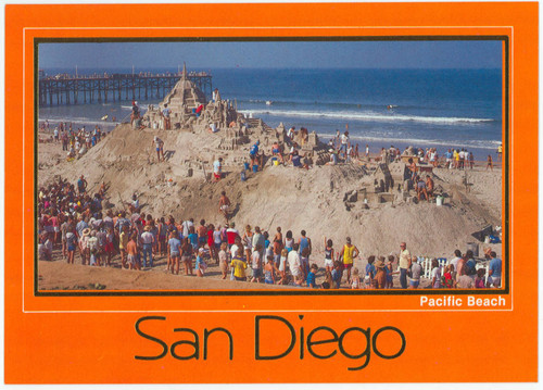 Sand Castles, Pacific Beach, San Diego, California