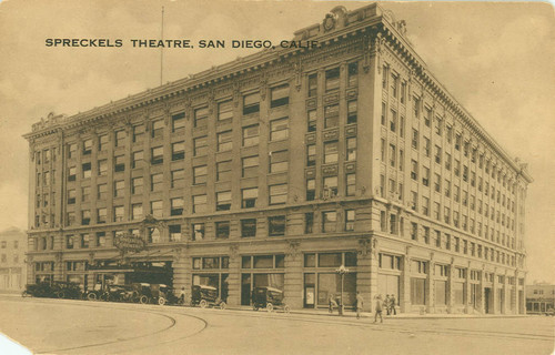 Spreckels Theatre, San Diego, Calif