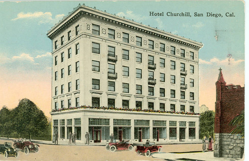 Hotel Churchill, San Diego, Cal