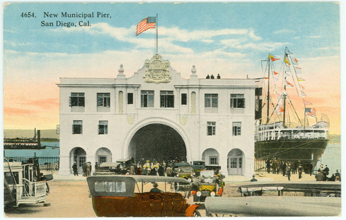 New Municipal Pier, San Diego, Cla