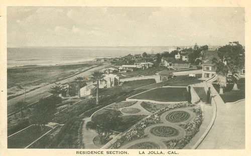 Residence Section of La Jolla, California