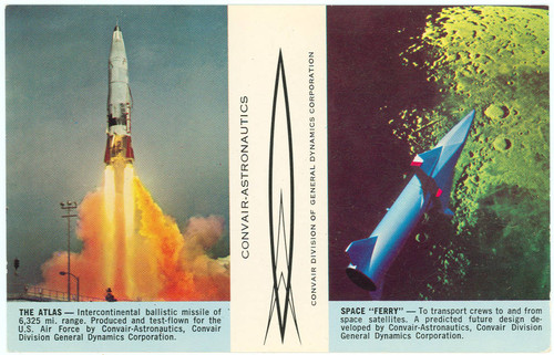 Convair Astronautics Atlas and Space Ferry