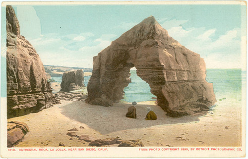 Cathedral Rock, La Jolla, Near San Diego, Calif