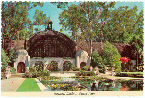 Botanical Building and Lily Pond