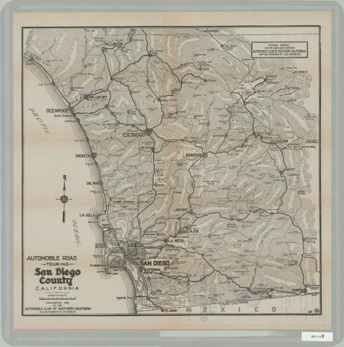 Automobile Road Touring San Diego County