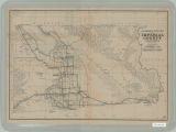 Automobile road map of Imperial County