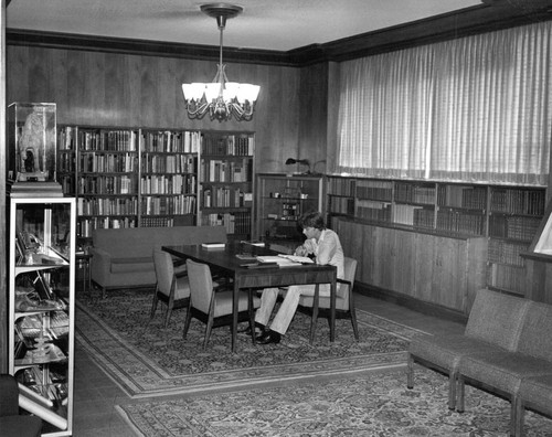 Wangenheim Room, Special Collections, Central Library Building, San Diego Public Library, 1970s