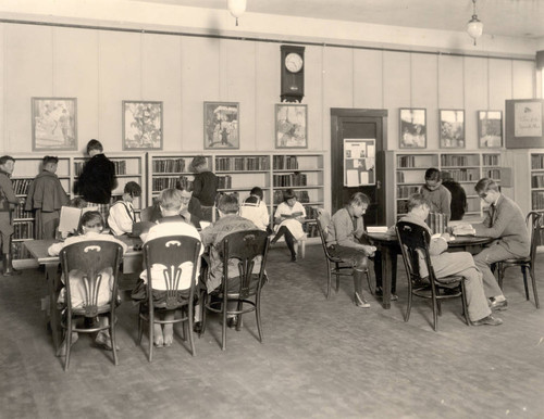 Children's Room, Library Annex, Streicher Building, San Diego Public Library, 1920s