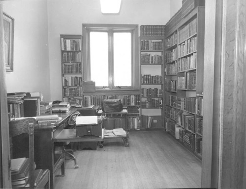 Genealogy Room, Carnegie Library Building, San Diego Public Library, 1952