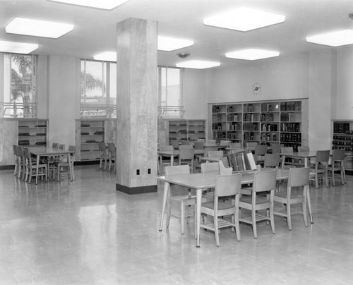 Science and Industry Section, Central Library, San Diego Public Library, 1954