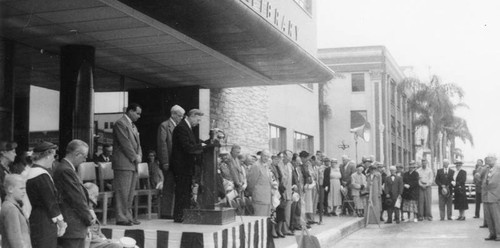 Central Library Dedication